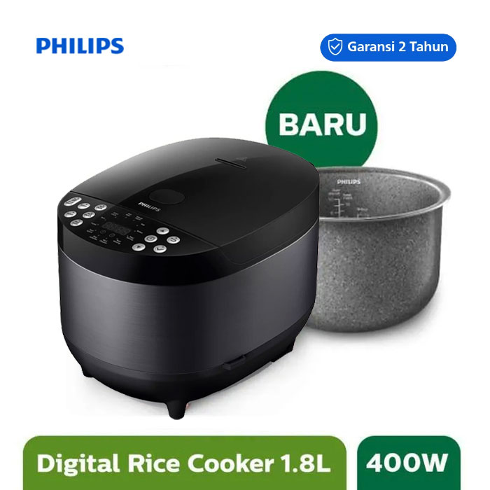 Philips Digital Rice Cooker 1.8 L - HD4515/92